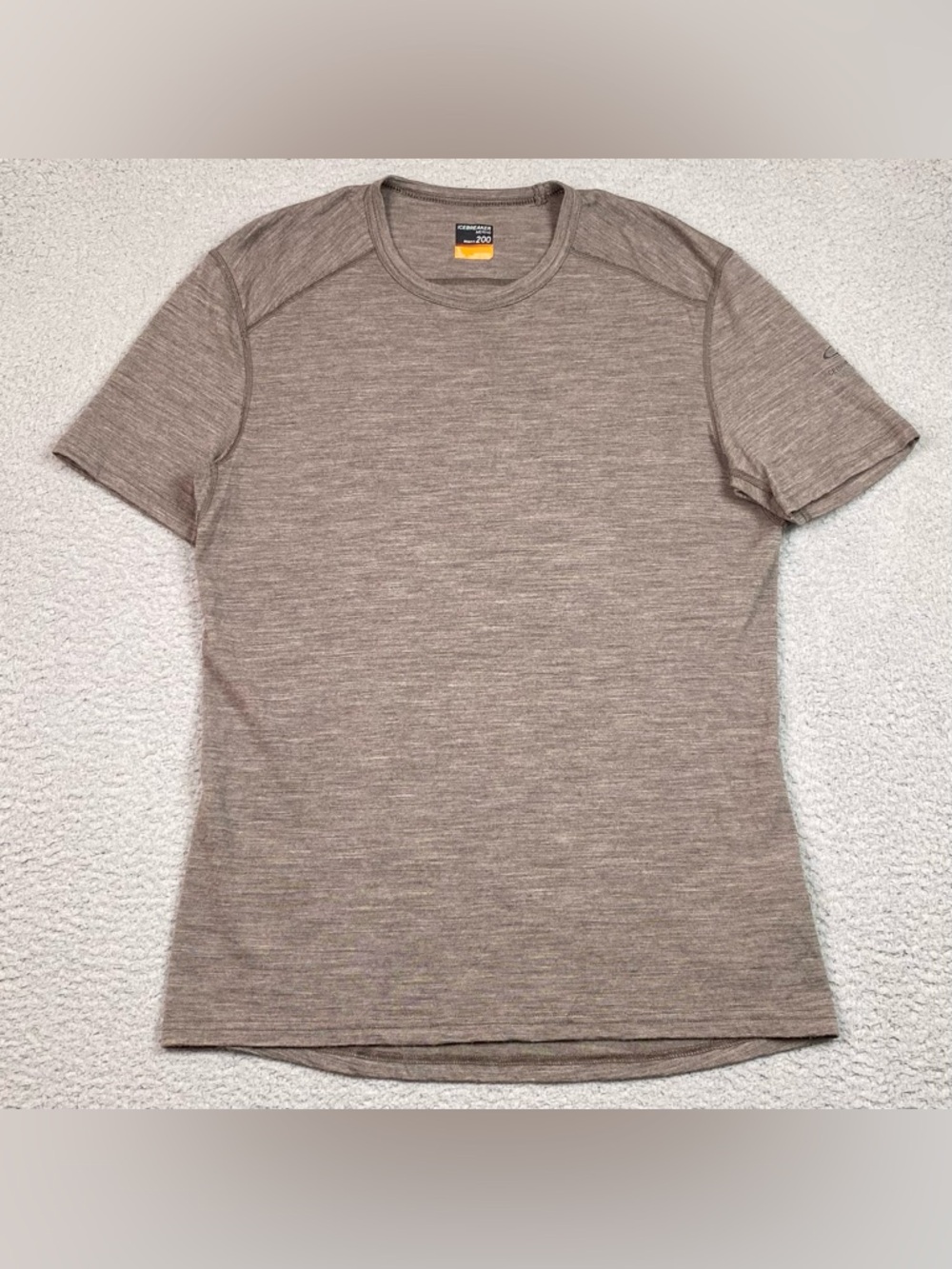 Icebreaker Merino Wool T Shirt Men's Size L Short Sleeve Bodyfit 200 Breathable